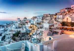 Greek islands for food lovers - Santorini