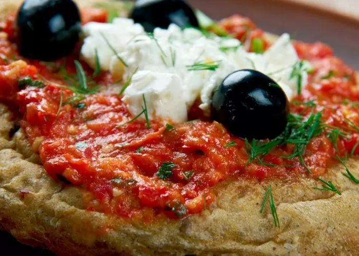 Crete Recipes: Traditional Cretan Recipes 2 dakos crete recipes
