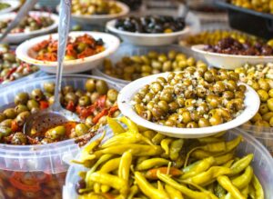 food tours in athens - olives