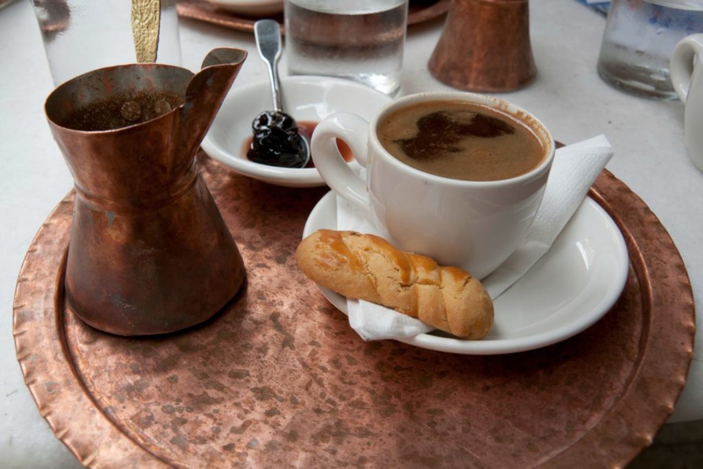 greek coffee in heraklion | GreeceFoodies