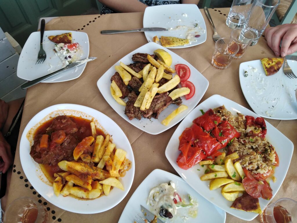 traditional naxos food