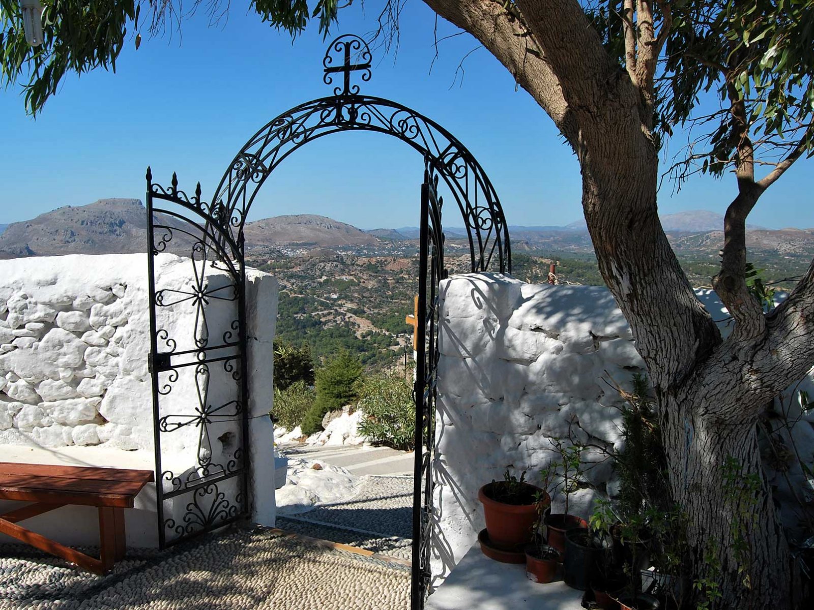tsampika monastery rhodes | GreeceFoodies
